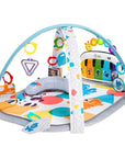 4-in-1 Baby Gym with Piano and 7 Detachable Toys – Engaging Play Mat for Tummy Time and Infant Development 0
