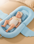 Anti-Reflux Baby Bed Reducer – Ergonomic Co-Sleeping Cushion, Portable Travel Nest for Infants 0-12 Months 4