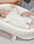 Bionic Baby Bed Reducer for Cribs and Bassinets - Ergonomic Design with Head Support and Safety Edges 5