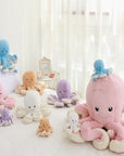 Cute Plush Octopus Toy – Soft Stuffed Animal for Kids, 12-Inch Plushies with Eight Tentacles, Machine Washable in Multiple Colors 5