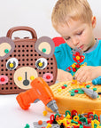 DIY Construction Kit for Kids with Electric Drill – Creative Building Toys for Age 3 and Up 2