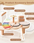 Interactive Baby Music Set - Engaging Musical Toys for Early Development with Portable Design and Bright Colors 6
