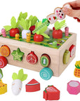 Montessori Wooden Learning Garden Toy – Educational Toy for Baby Development and Fine Motor Skills, Ages 1 and Up 5
