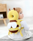 Soft Baby Head Protector with Adjustable Straps – Breathable Cotton Safety Shield for Fall Protection and Comfortable Fit 3