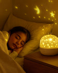 Starry Sky Projector Night Light with Rotating LED – Relaxing Ambiance for Bedrooms and Living Rooms 2