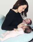 Twin Nursing Pillow for Breastfeeding and Bottle Feeding - Ergonomic Cotton Support for Comfort and Convenience 1