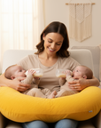 Twin Nursing Pillow for Breastfeeding and Bottle Feeding - Ergonomic Cotton Support for Comfort and Convenience 7
