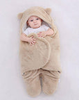 Ultra-Soft Newborn Sleeping Bag in Hypoallergenic Cotton and Fleece – Cozy Sleep Sack for Baby, Stroller and Nursery Use 6