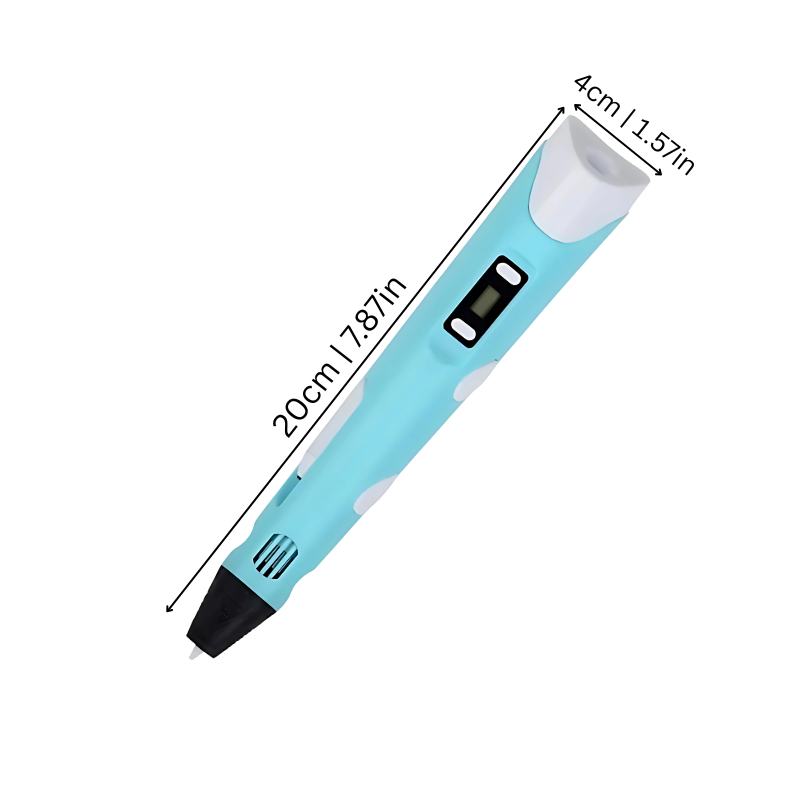 3D Printing Pen Set for Creative Drawing – USB Rechargeable 3D Doodle Pen with Colorful PLA Filaments for Kids and Adults 2