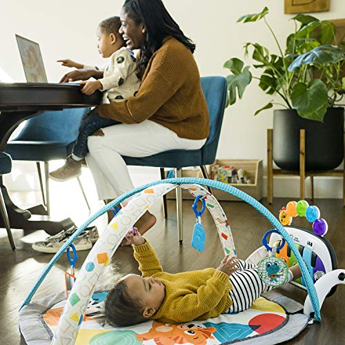 4-in-1 Baby Gym with Piano and 7 Detachable Toys – Engaging Play Mat for Tummy Time and Infant Development 4