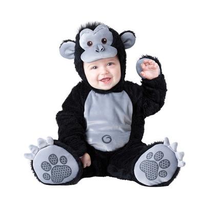 Adorable Baby Halloween Costume – Plush Zippered Animal Bodysuit for Infants, Comfortable and Easy to Wear, Sizes 7-18 Months 13