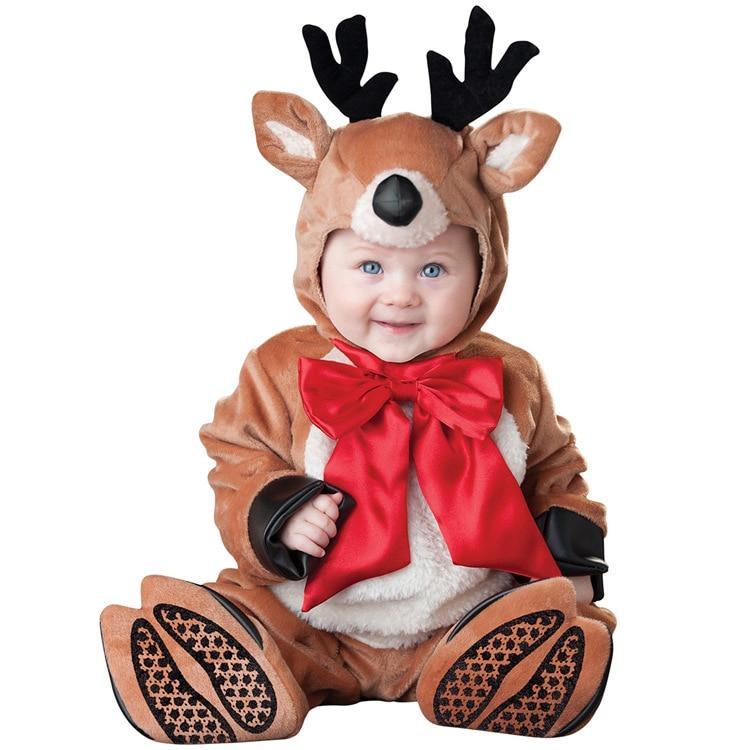 Adorable Baby Halloween Costume – Plush Zippered Animal Bodysuit for Infants, Comfortable and Easy to Wear, Sizes 7-18 Months 18