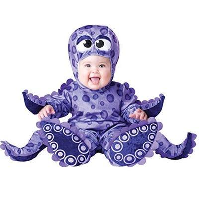 Adorable Baby Halloween Costume – Plush Zippered Animal Bodysuit for Infants, Comfortable and Easy to Wear, Sizes 7-18 Months 19