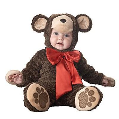 Adorable Baby Halloween Costume – Plush Zippered Animal Bodysuit for Infants, Comfortable and Easy to Wear, Sizes 7-18 Months 25