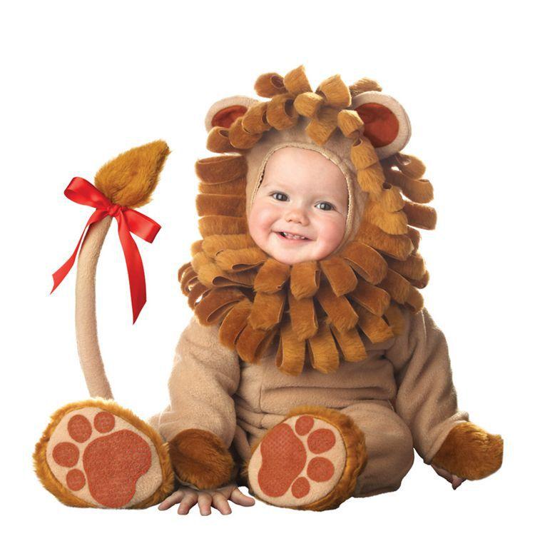 Adorable Baby Halloween Costume – Plush Zippered Animal Bodysuit for Infants, Comfortable and Easy to Wear, Sizes 7-18 Months 4