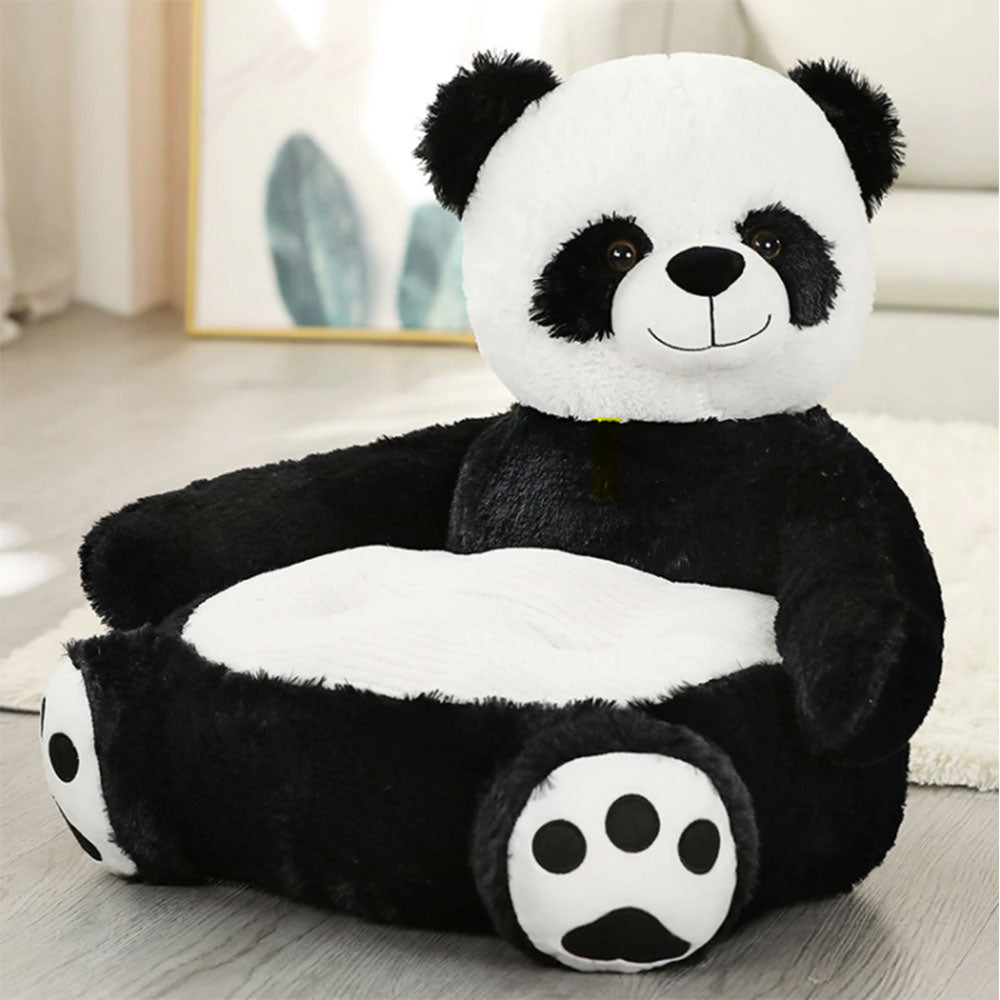 Baby Animal Armchair for Kids – Soft Plush Bear and Panda Designs, Cozy Seating for Ages 6 Months to 4 Years 1