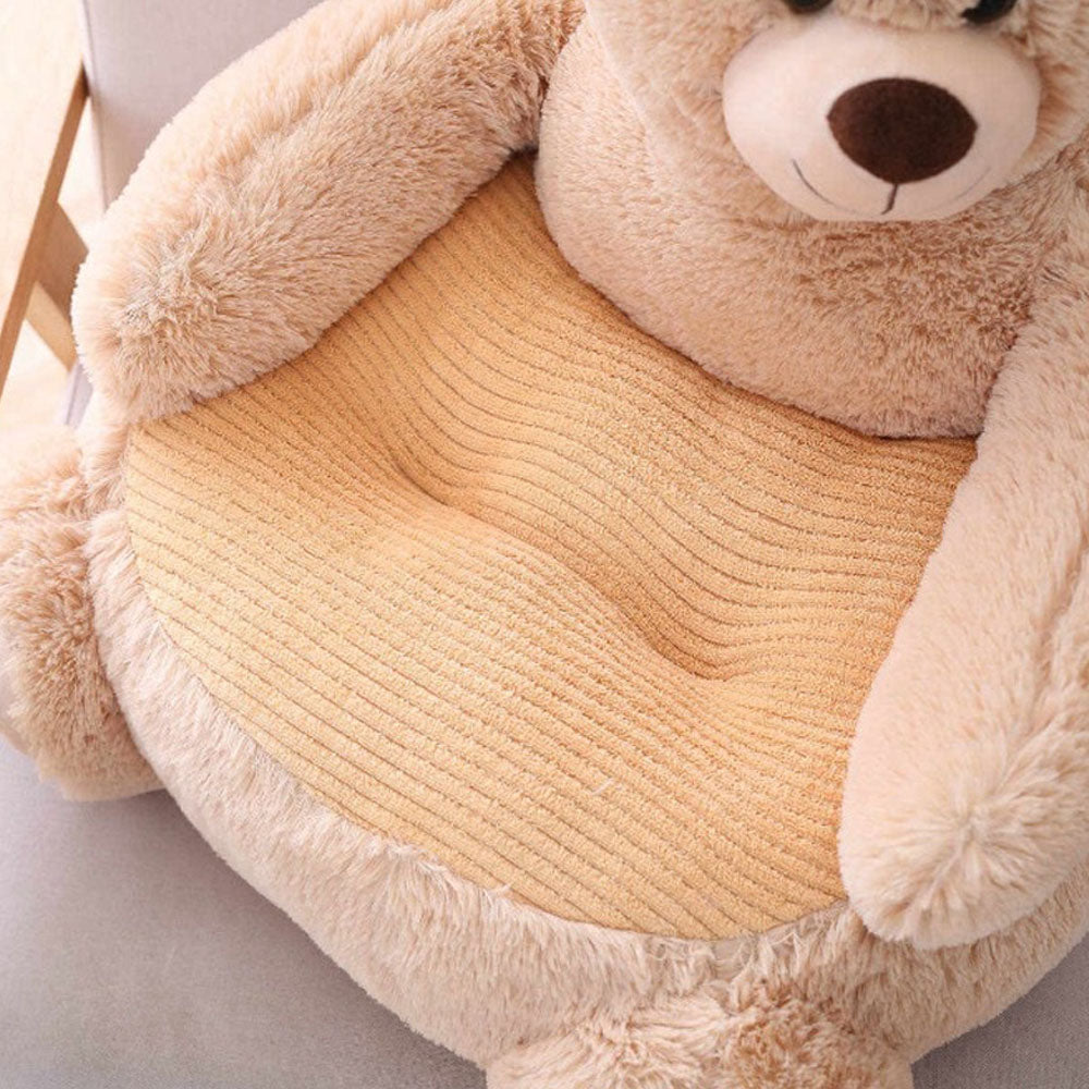 Baby Animal Armchair for Kids – Soft Plush Bear and Panda Designs, Cozy Seating for Ages 6 Months to 4 Years 5