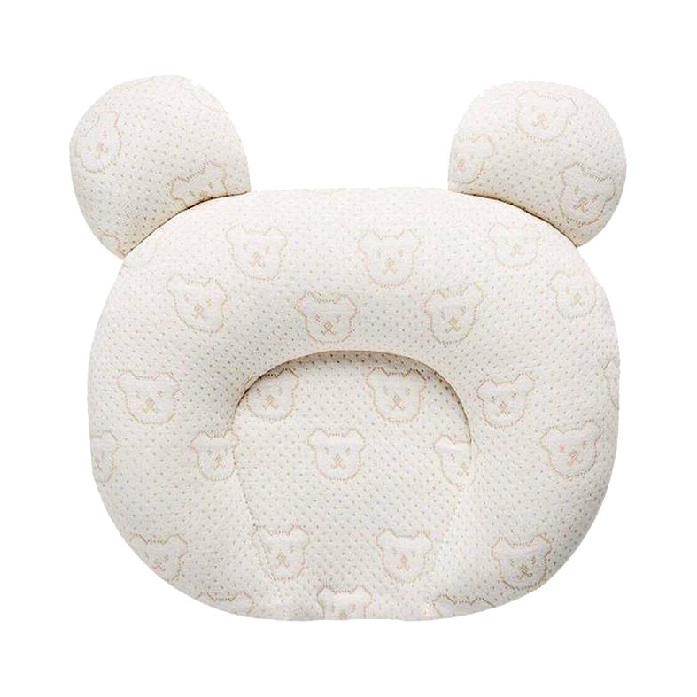 Baby Pillow for Flat Head Syndrome Prevention – Ergonomic Natural Latex Design, Breathable and Hypoallergenic, Machine Washable 2