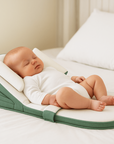 Baby Pillow with Anti-Reflux Incline for Newborns – Side Sleeper Support, Hypoallergenic Foam, Compact and Lightweight Design 3