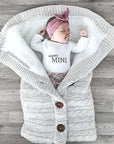 Baby Sleeping Bag - Ultra-Soft Knit Newborn Sleep Sack, Breathable and Warm for Cozy Nights 1