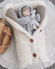 Baby Sleeping Bag - Ultra-Soft Knit Newborn Sleep Sack, Breathable and Warm for Cozy Nights 7