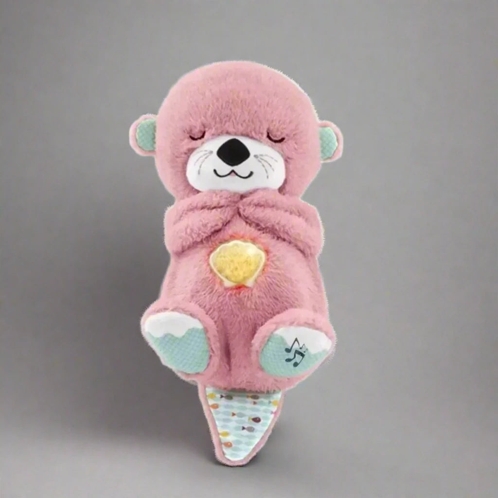 Breathing Otter Plush Toy for Infants – Soothing Stuffed Animal with Sensory Features and Calming Sounds 4