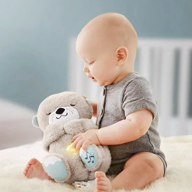 Breathing Otter Plush Toy for Infants – Soothing Stuffed Animal with Sensory Features and Calming Sounds 5