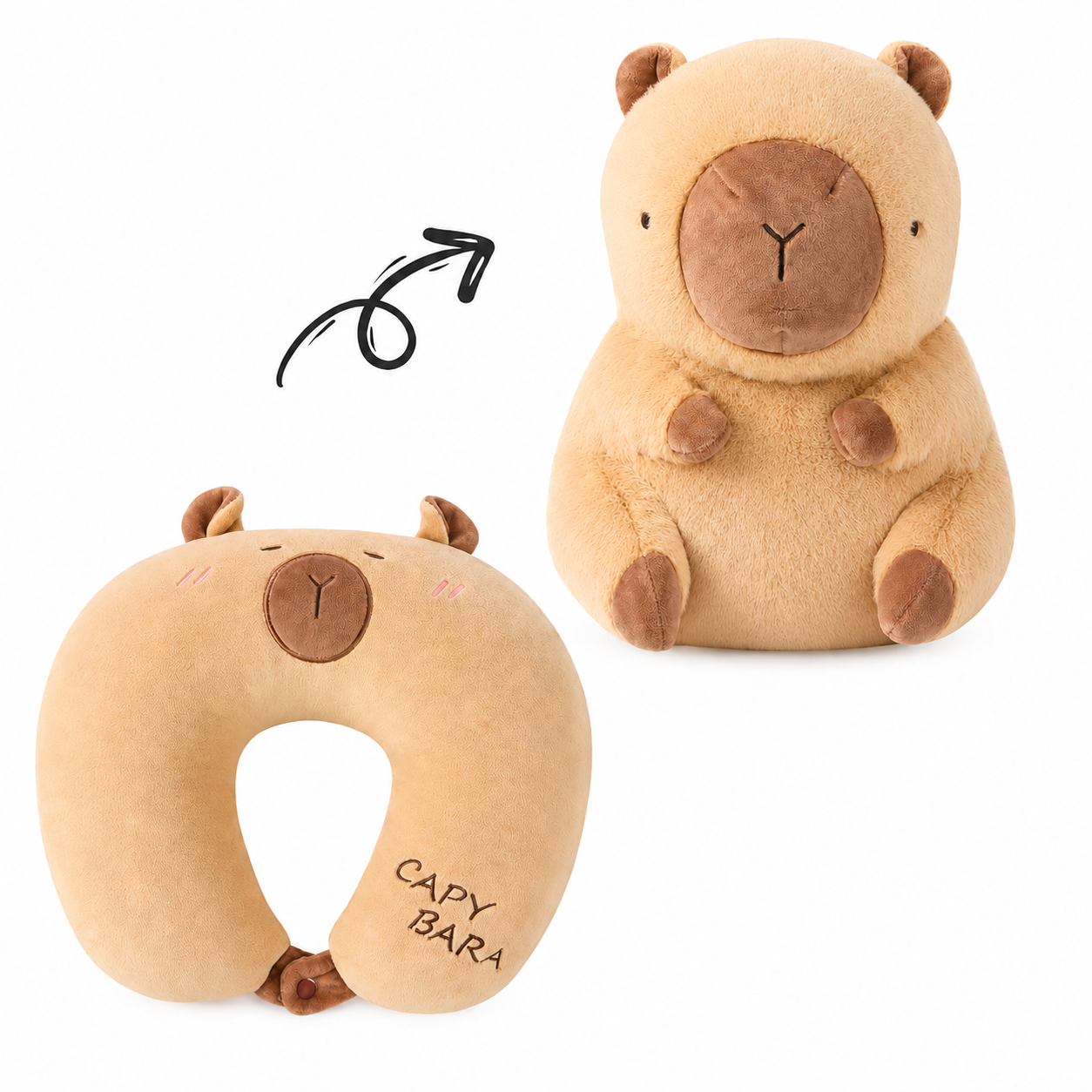 Capybara Plush Pillow