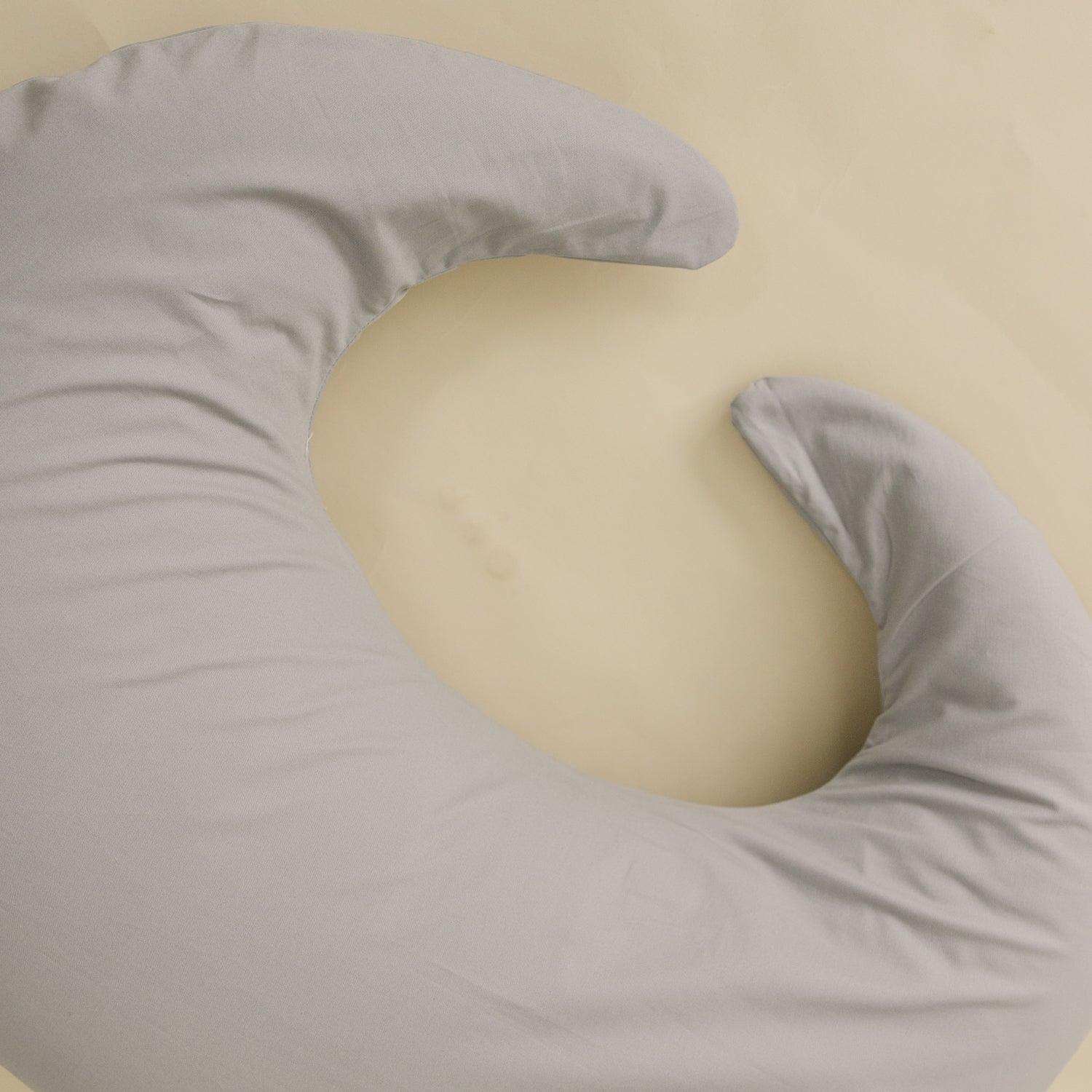 Crescent Nursing Pillow for Feeding Support - Best Breastfeeding Pillow with Elevated Height for Comfort and Tummy Time 3