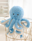 Cute Plush Octopus Toy – Soft Stuffed Animal for Kids, 12-Inch Plushies with Eight Tentacles, Machine Washable in Multiple Colors 0