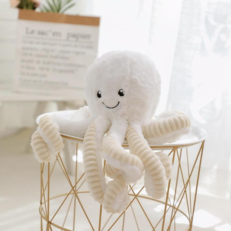 Cute Plush Octopus Toy – Soft Stuffed Animal for Kids, 12-Inch Plushies with Eight Tentacles, Machine Washable in Multiple Colors 2