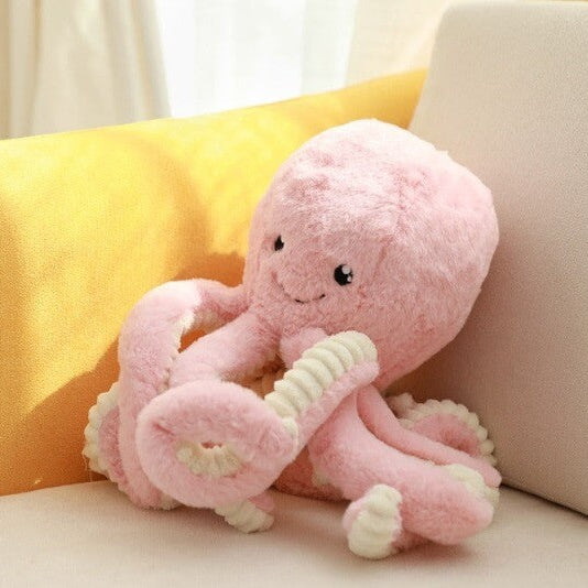 Cute Plush Octopus Toy – Soft Stuffed Animal for Kids, 12-Inch Plushies with Eight Tentacles, Machine Washable in Multiple Colors 8