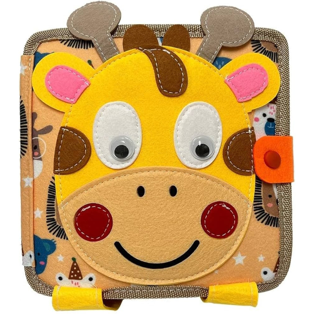 Felt Board Books for Toddlers – 16 Interactive Pages for Fine Motor Skills, Lightweight and Portable, Quiet Book Design 2