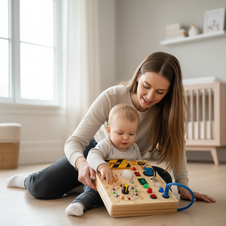 Montessori Busy Board Envires Baby