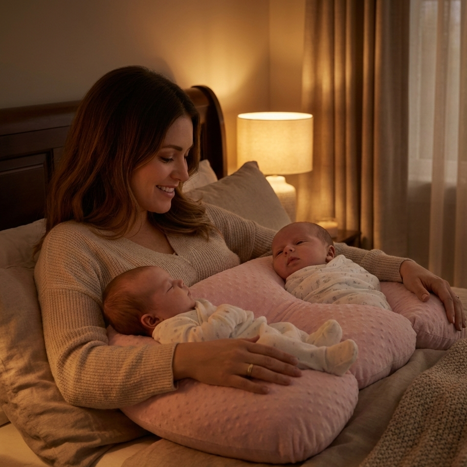 Twin Nursing Pillow Envires Baby