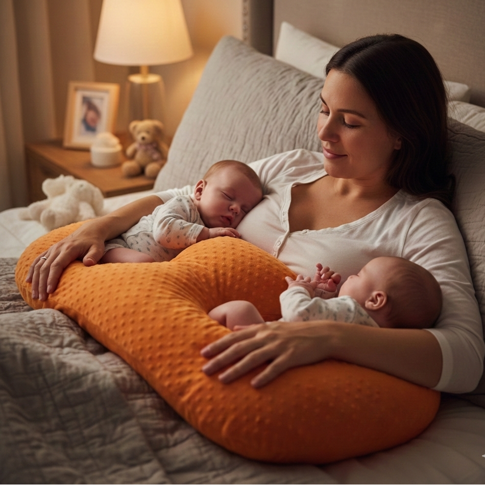 Twin Nursing Pillow Envires Baby