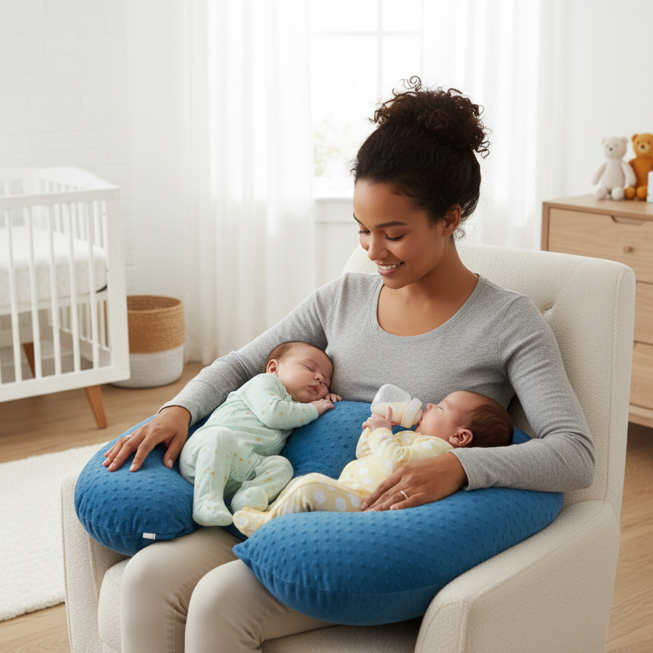 Twin Nursing Pillow Envires Baby