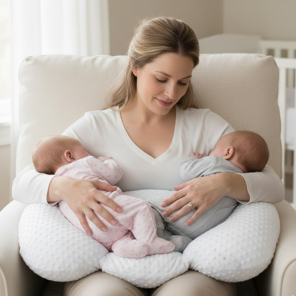 Twin Nursing Pillow Envires Baby