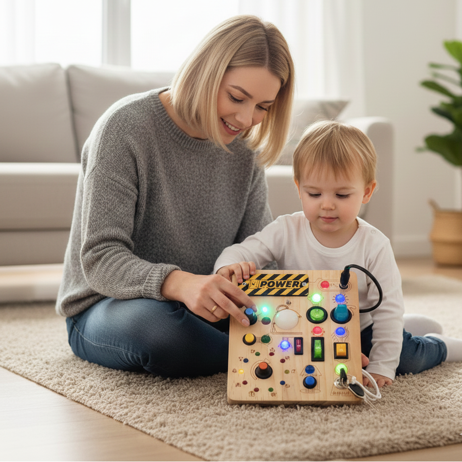 Montessori Busy Board Envires Baby