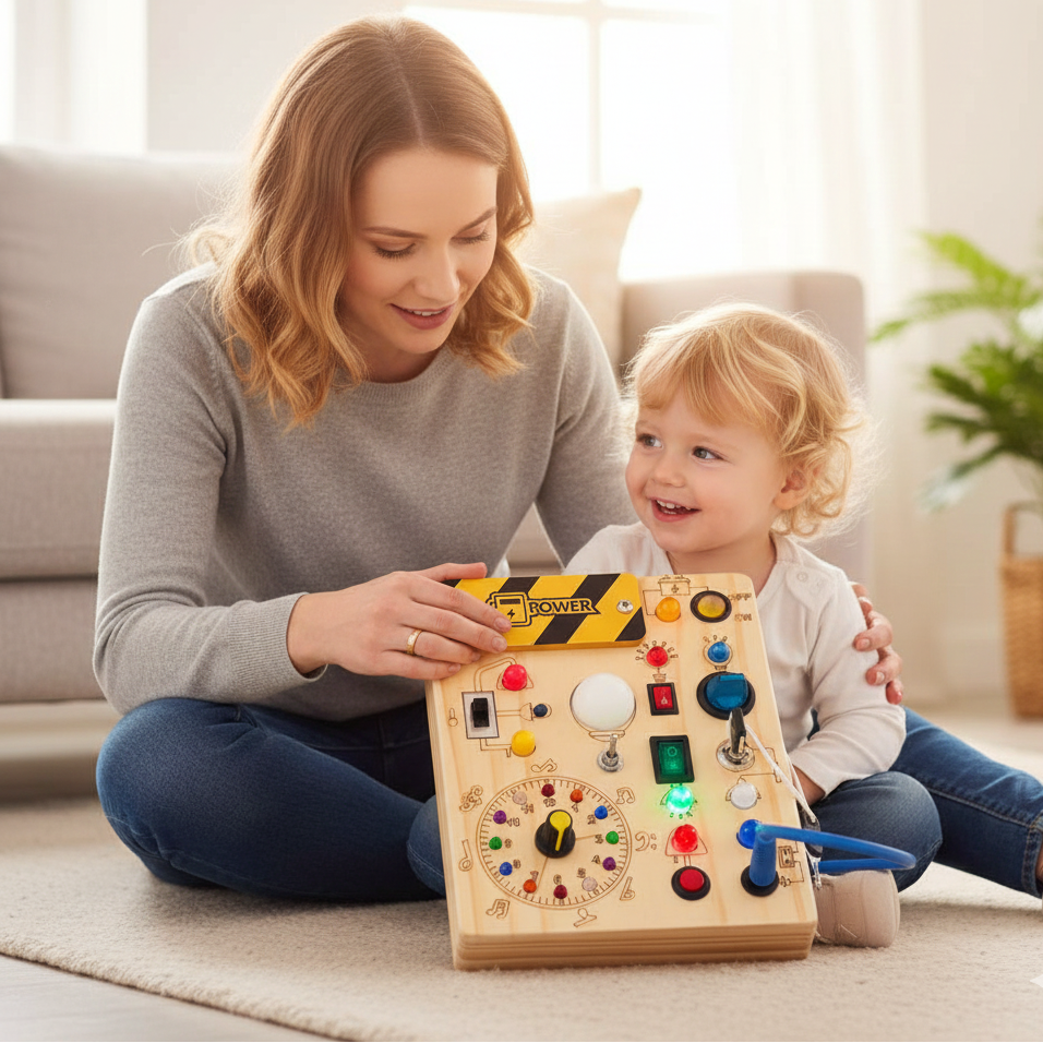 Montessori Busy Board Envires Baby