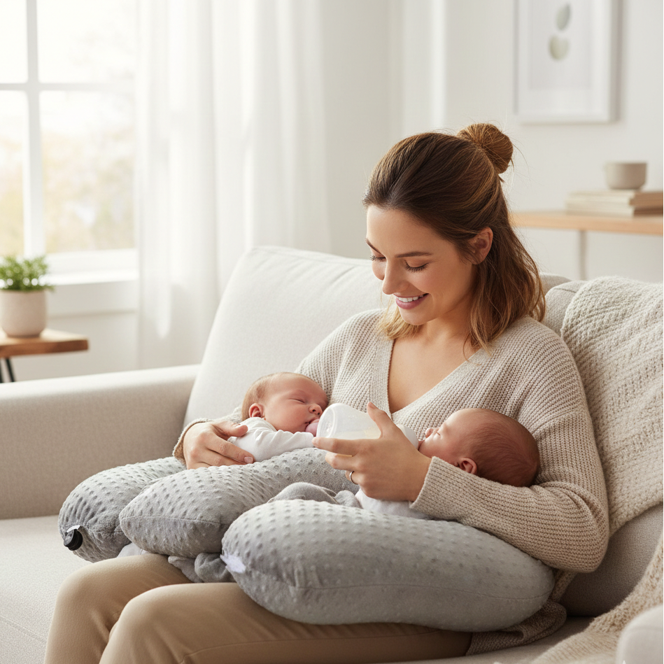 Twin Nursing Pillow Envires Baby