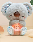 Heartbeat Koala Plush Toy Sleep Companion with Breathing Motion – Soft Calming Stuffed Animal for Babies 0