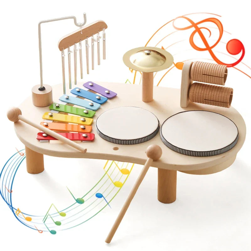 Interactive Baby Music Set - Engaging Musical Toys for Early Development with Portable Design and Bright Colors 3