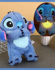 Kawaii Stitch Plush Doll with Soothing Sounds – Soft Cotton Baby Sleep Companion, Perfect for Ages 3 and Up 1