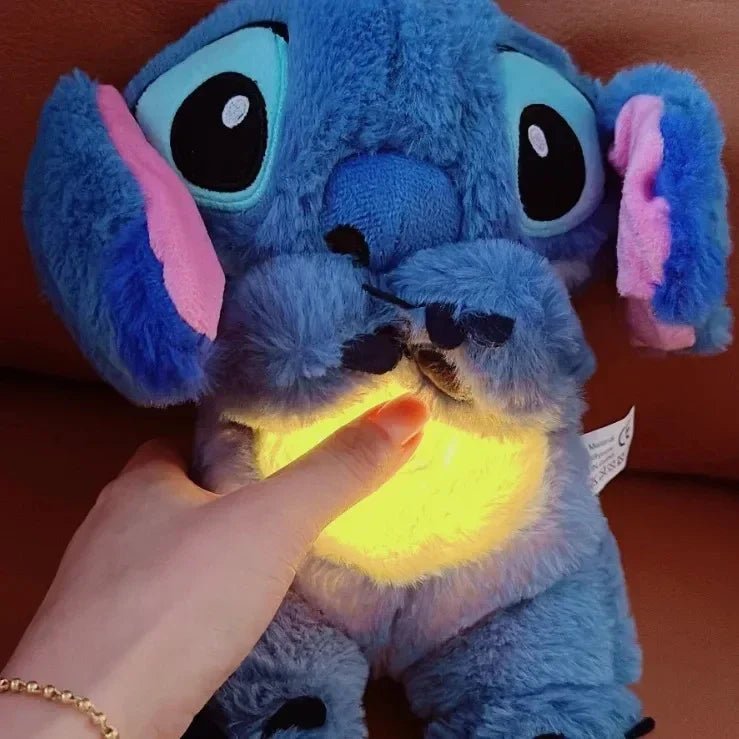 Kawaii Stitch Plush Doll with Soothing Sounds – Soft Cotton Baby Sleep Companion, Perfect for Ages 3 and Up 2