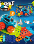 Kids Race Track Car Set with Flexible Loop Stunts – Interactive Racing Game for Ages 3+, Anti-Roll Stunt Cars, Customizable Track 2