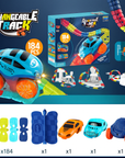 Kids Race Track Car Set with Flexible Loop Stunts – Interactive Racing Game for Ages 3+, Anti-Roll Stunt Cars, Customizable Track 3