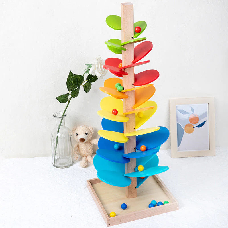 Wooden Marble Tower Envires Baby