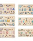 Personalized Wooden Name Puzzle for Toddlers – Custom Engraved Educational Toy with Vibrant Letters and Durable Design 6