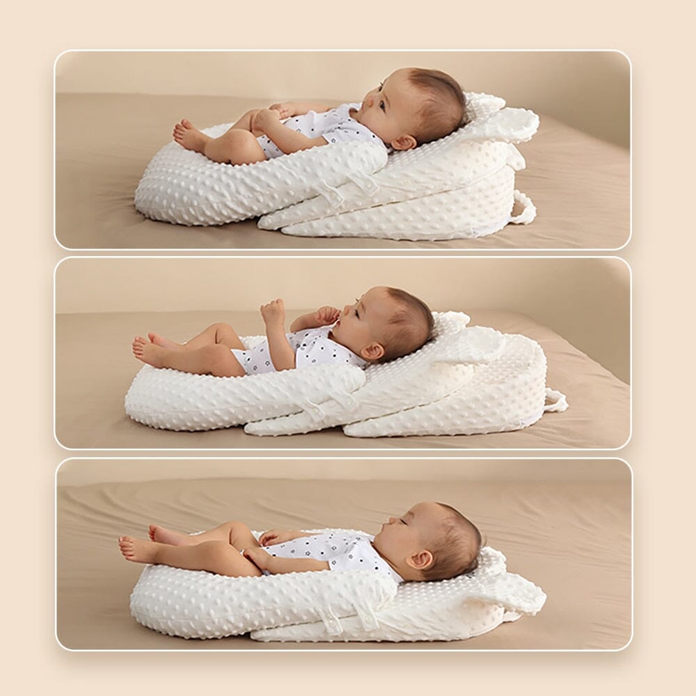Portable Baby Nursing Pillow with Ergonomic Slope Design for Comfortable Breastfeeding and Reduced Spitting – Easy to Clean 2